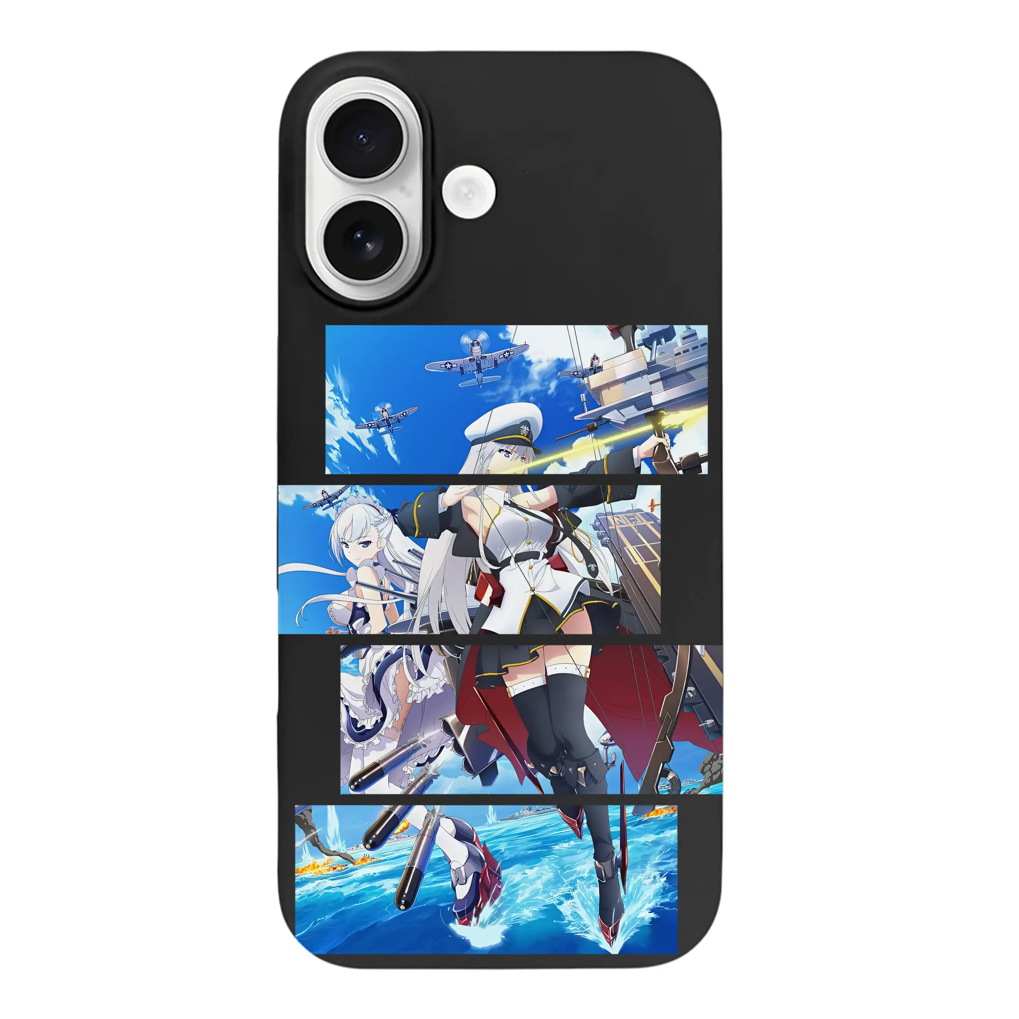 アズールレーン グッズ,エンタープライズ - iPhone 17 シリーズ シリコンケース 薄型 耐衝撃 指紋防止 ソフトタッチカバー 精密フィット 傷防止 保護ケース iPhone 17/17 Air/17 Pro/17 Pro Max 対応